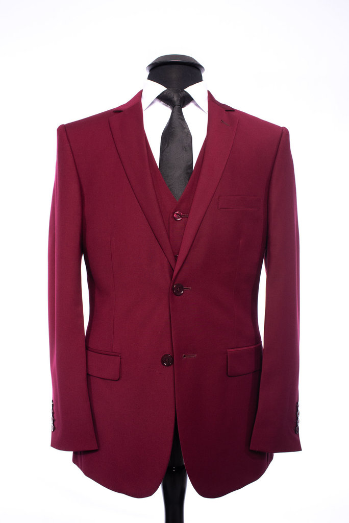 Ecliff Elie Royal Burgundy Signature Suit