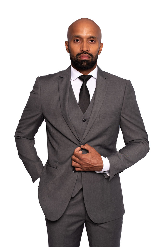 Ecliff Elie Modern Grey Signature Suit