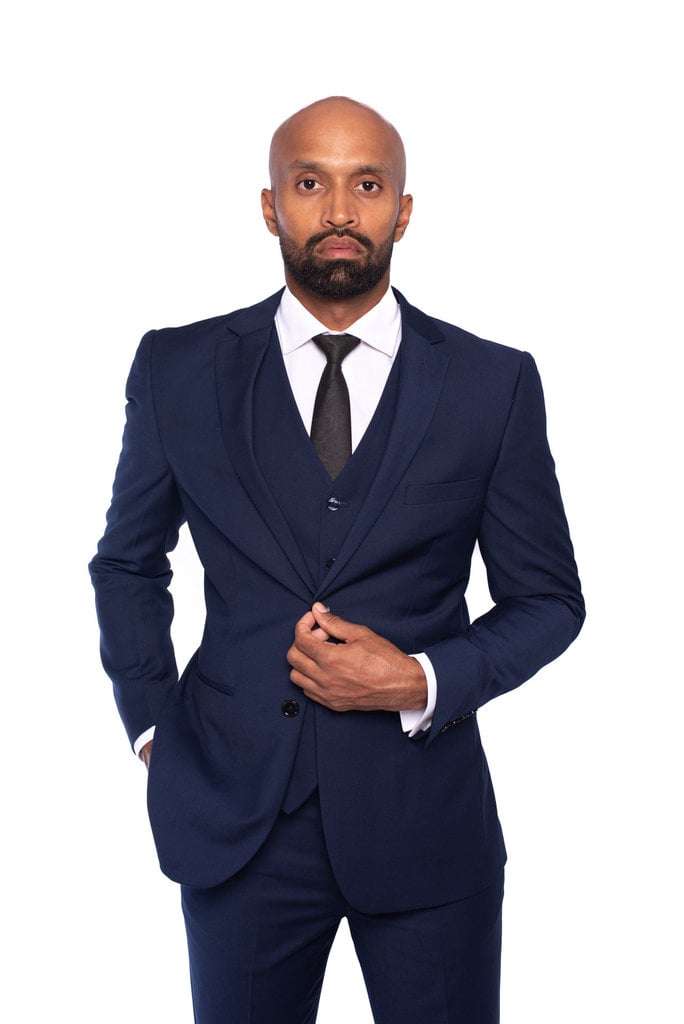 Ecliff Elie Navy Blue Signature Suit