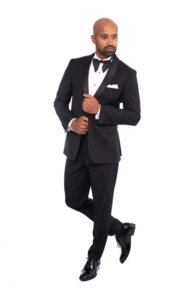 Ecliff Elie Luxury Black Tuxedo