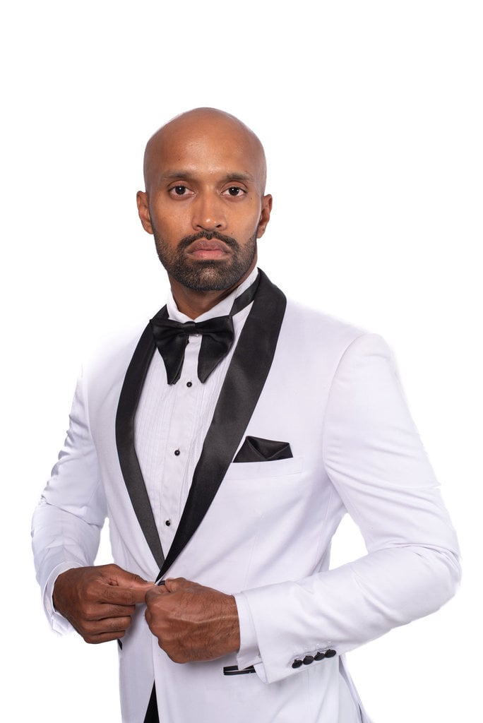 Ecliff Elie Luxury White Tuxedo