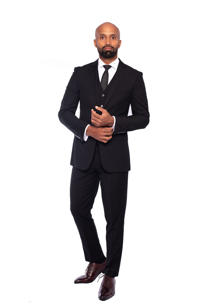 Ecliff Elie Power Black Signature Suit