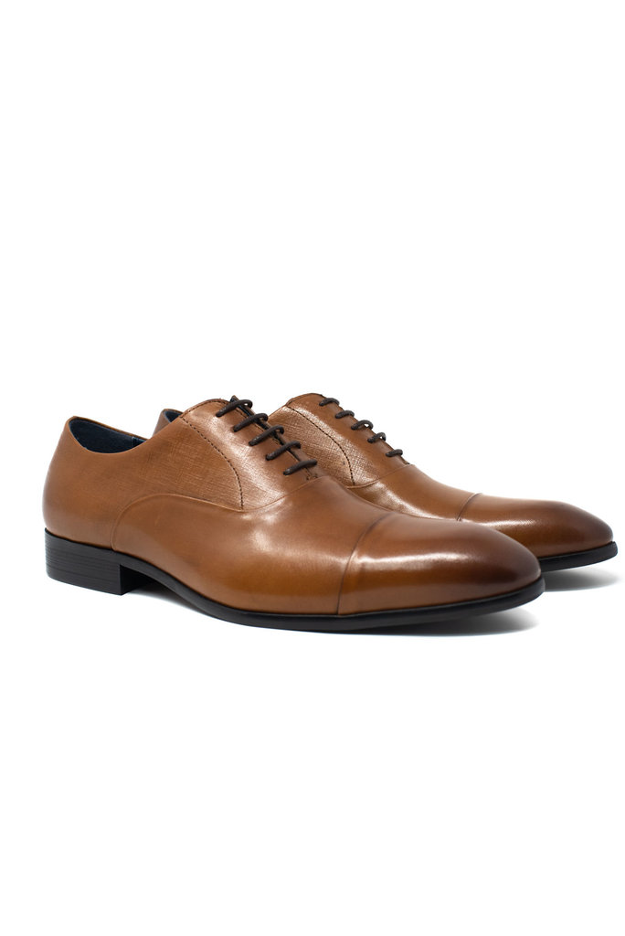 Ecliff Elie Makeda Cap-Toe Oxfords Tan