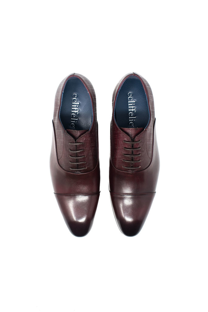 Ecliff Elie Makeda Cap-Toe Oxfords Ox Blood