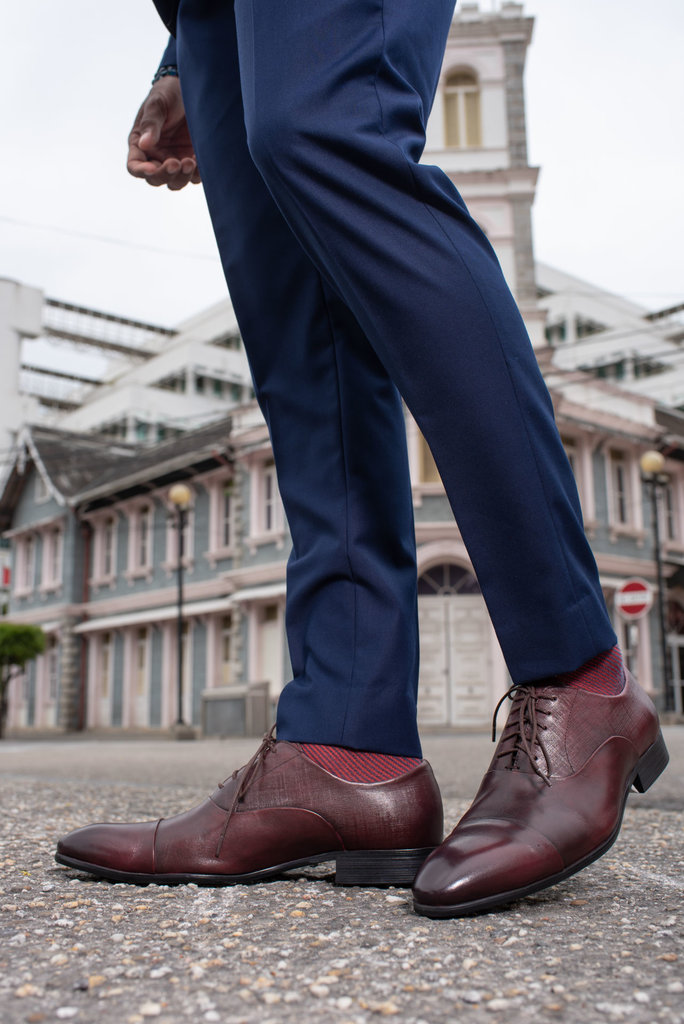 Ecliff Elie Makeda Cap-Toe Oxfords Ox Blood