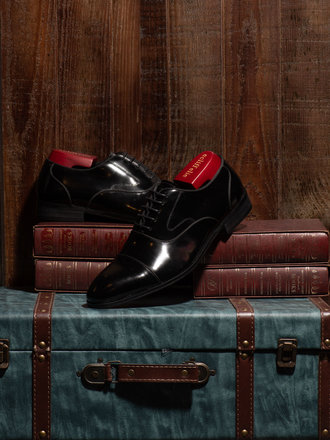 Ecliff Elie Ravohn Patent Leather Oxfords Black Ecliff Elie Ravohn Patent Leather Oxfords Black