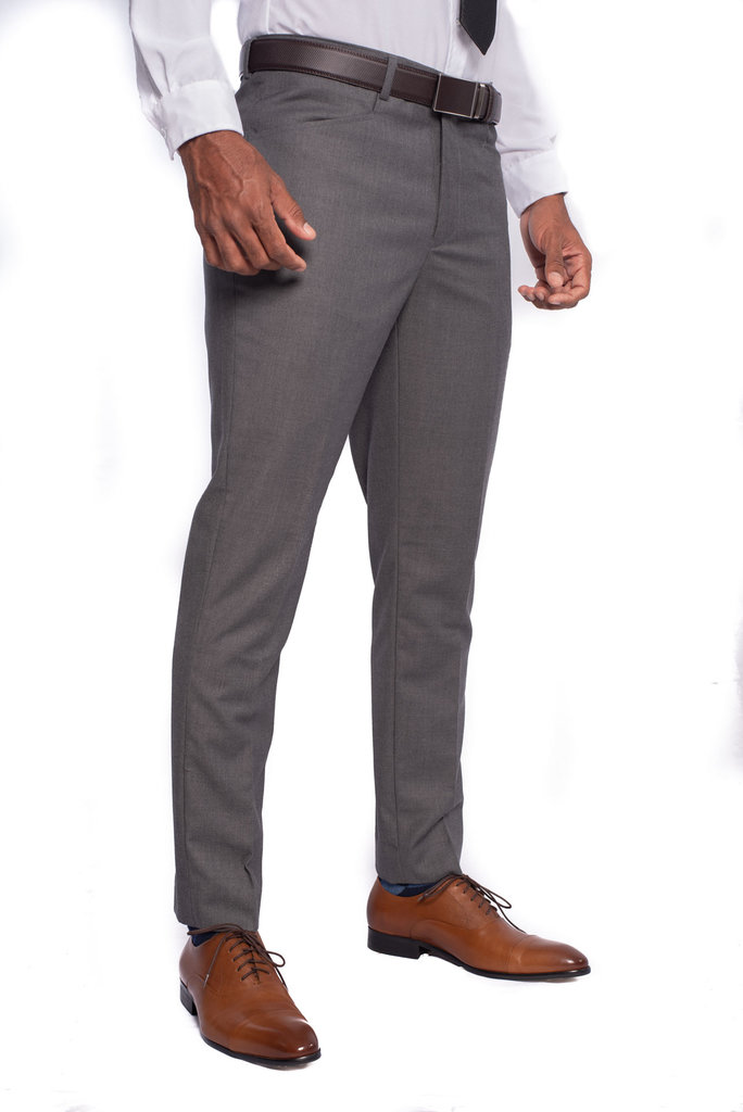 Ecliff Elie Zenith Trousers In Light Grey