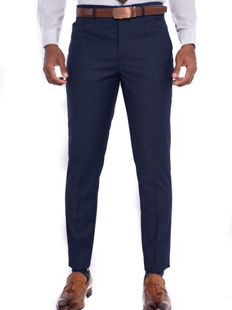 Ecliff Elie Zenith Trousers In Navy Blue