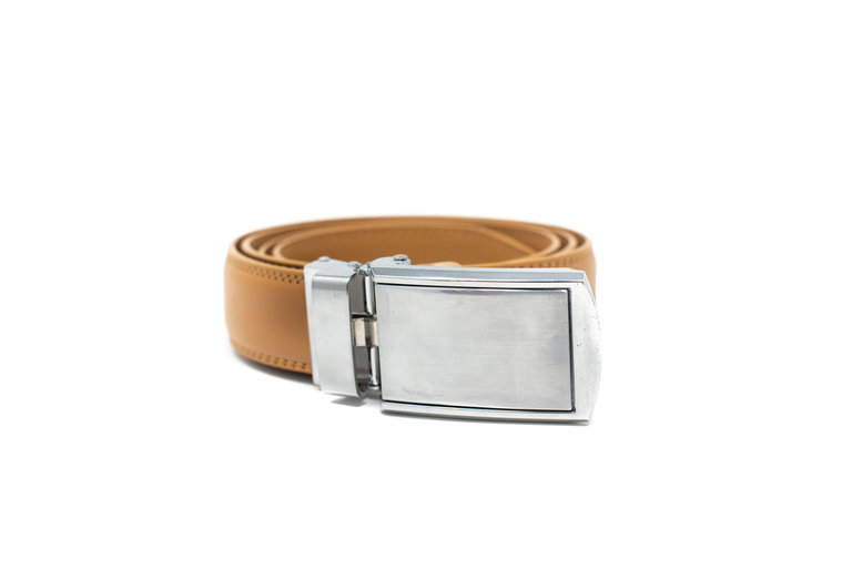 Ecliff Elie Tan Leather Belt