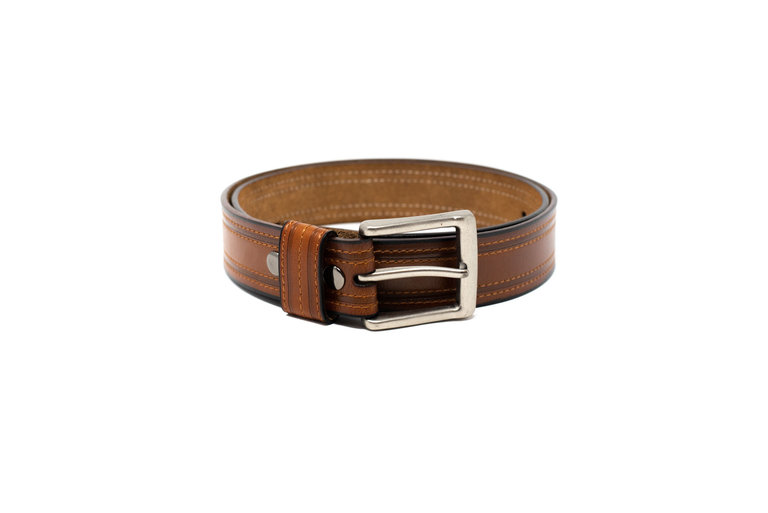 Ecliff Elie Saddle Tan Leather Belt