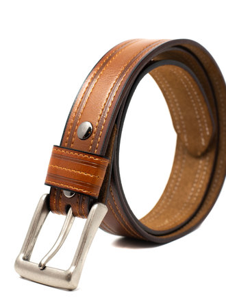 Buy Men's Leather Belts Online Plaque Buckle Leather Belt - ecliffelie  Men's Fashion Store