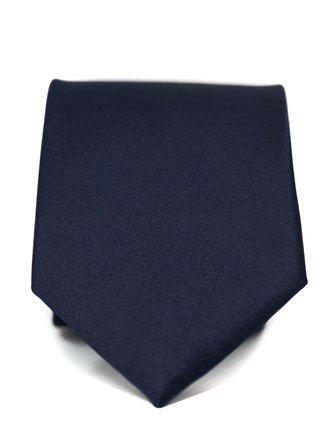 Ecliff Elie Sheen Finish Navy Blue Tie