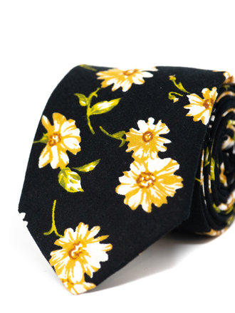 Ecliff Elie Cotton Marguerite Black Tie