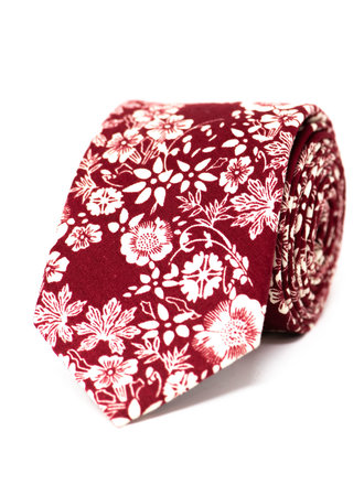 Ecliff Elie Cotton Cano Cristales Floral Tie