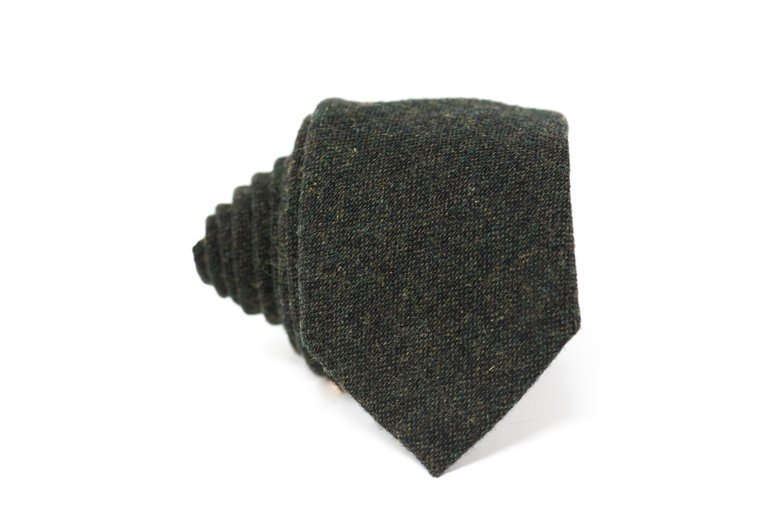 Ecliff Elie Wool Green Tie