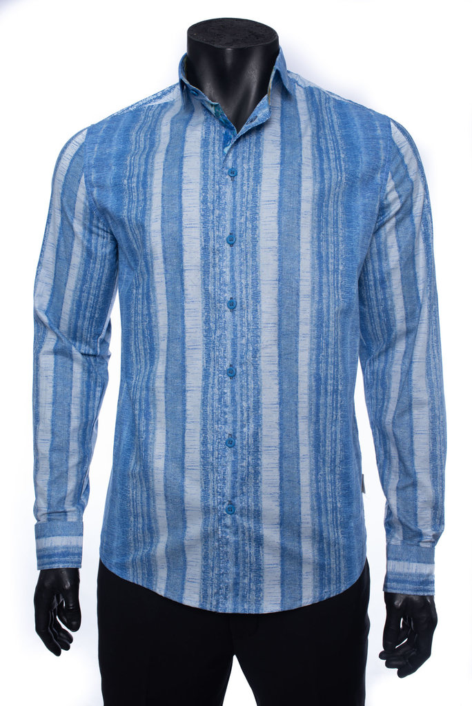 Ecliff Elie Italian Cotton Blue Sky Shirt
