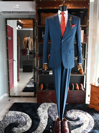 Ecliff Elie Teal Majesty Trouser 60