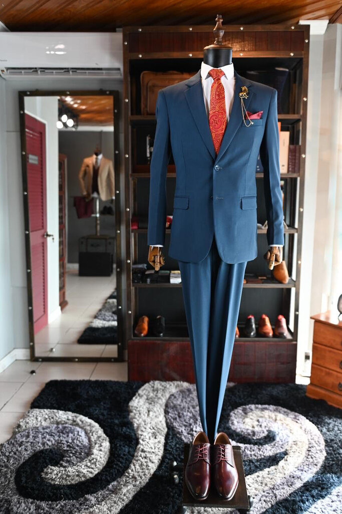 Ecliff Elie Teal Majesty Trouser 60