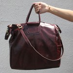 Sheila Travel Bag in Plum