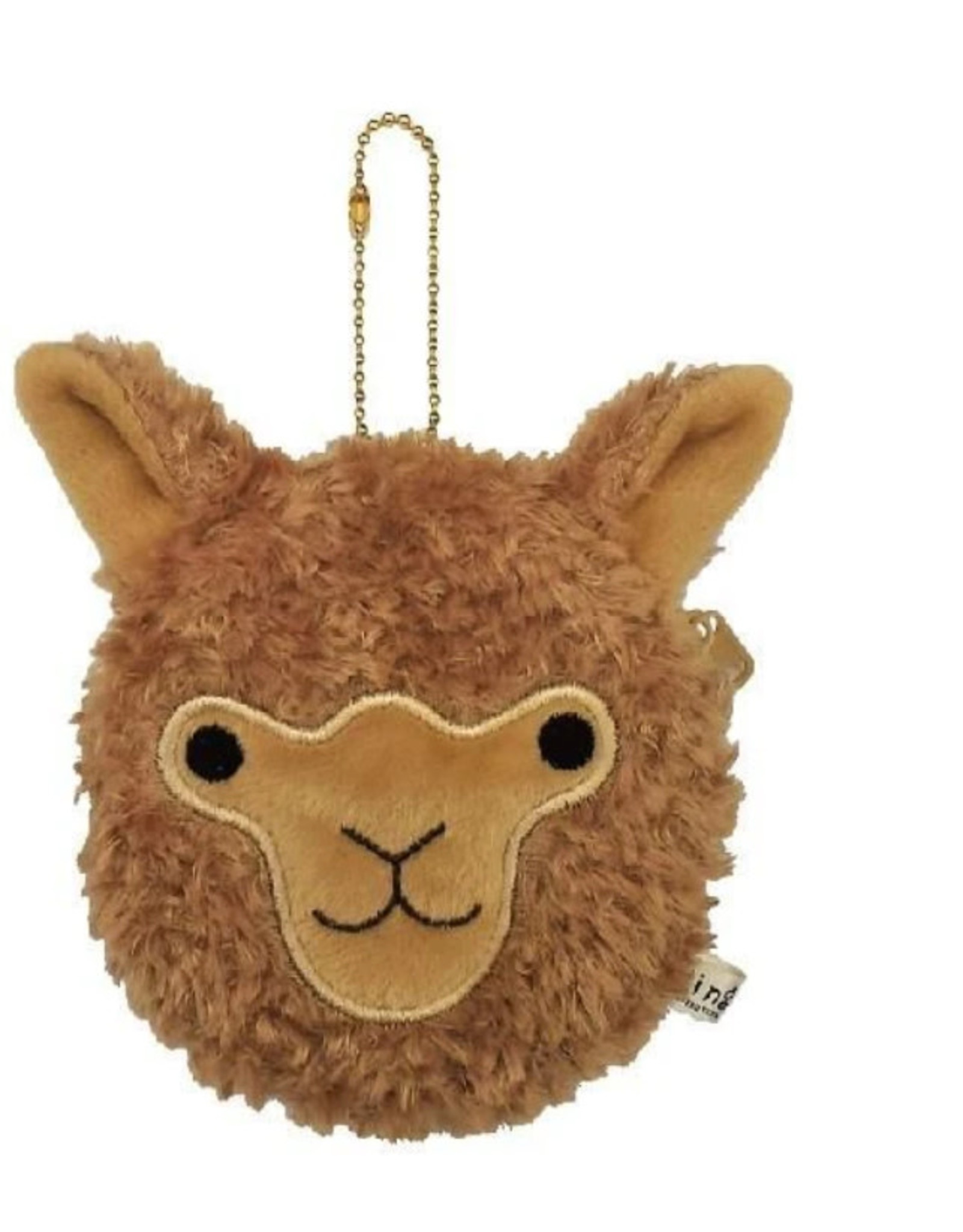 Alpaca Face Coin Purse- Brown