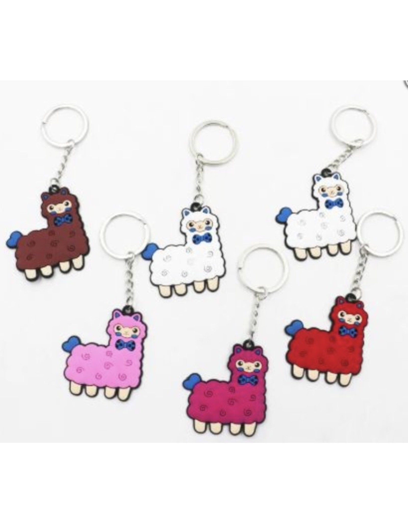 Alpaca Tag Key Chain