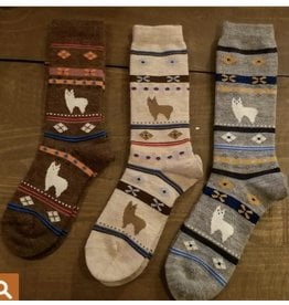 Alpaca Watching Socks - Child