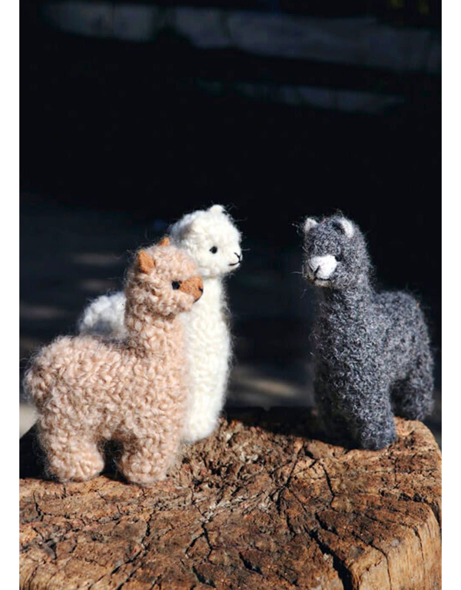 5” Needle Felted Baby Alpaca Plushes