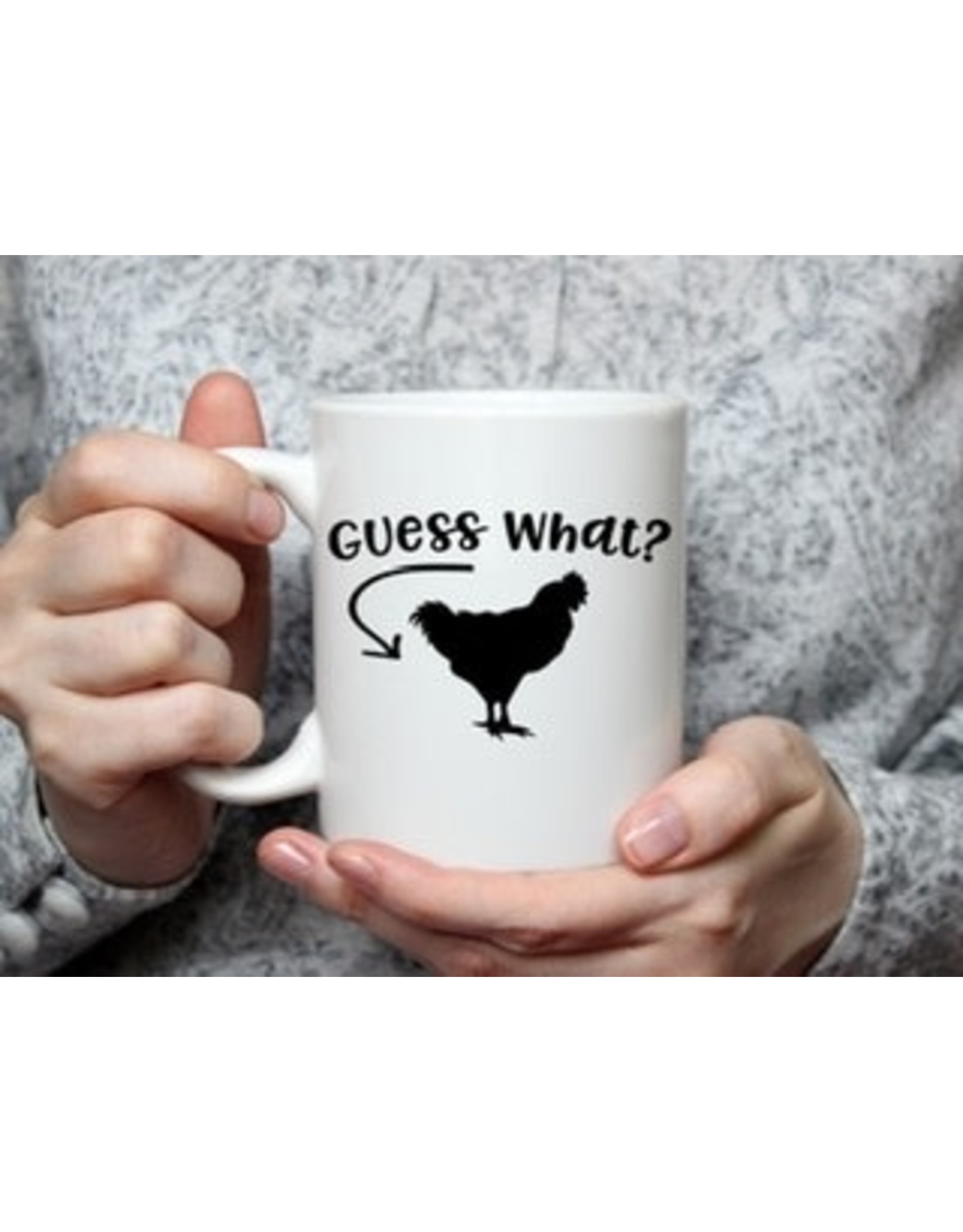 “guess What Chicken Butt” 11 Oz Mug Winchester Creek Farm Grannys House At Winchester