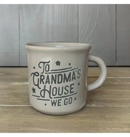Espresso Mug- Cool Gray- To Grandmas House We Go