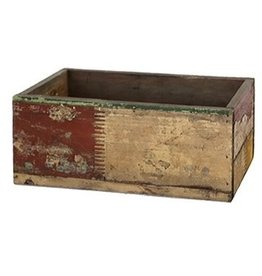 Wood Rectangle Crate