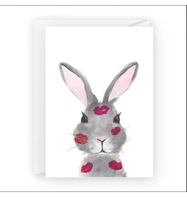 Bunny Kisses Greeting Card