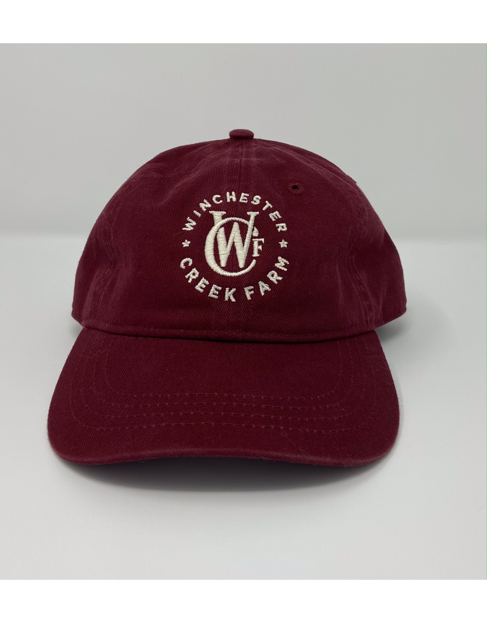 WCF Branded Caps, Gaiters, Hats Burgundy WCF Custom Ball Cap Hat