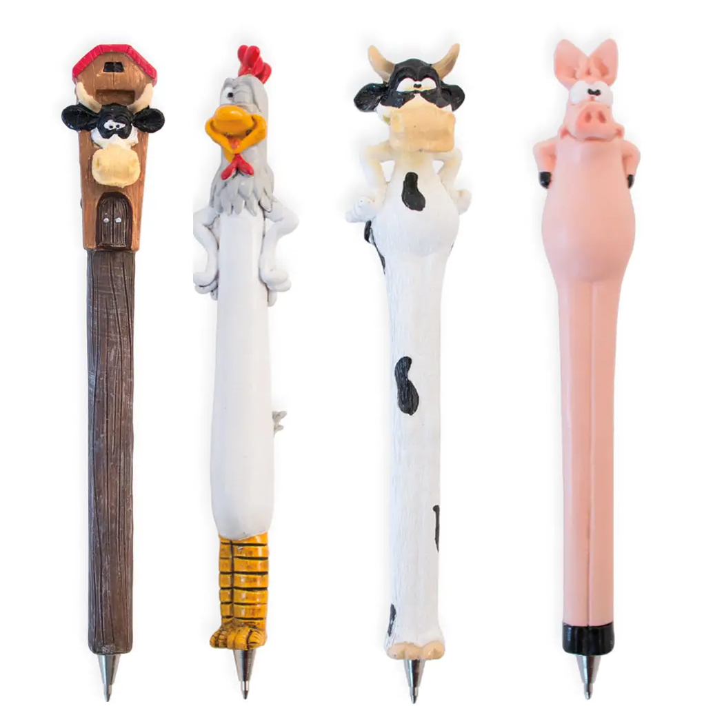 Gel Pen 6pk With Charm - Winchester Creek Farm - Granny's House at  Winchester Creek Farm