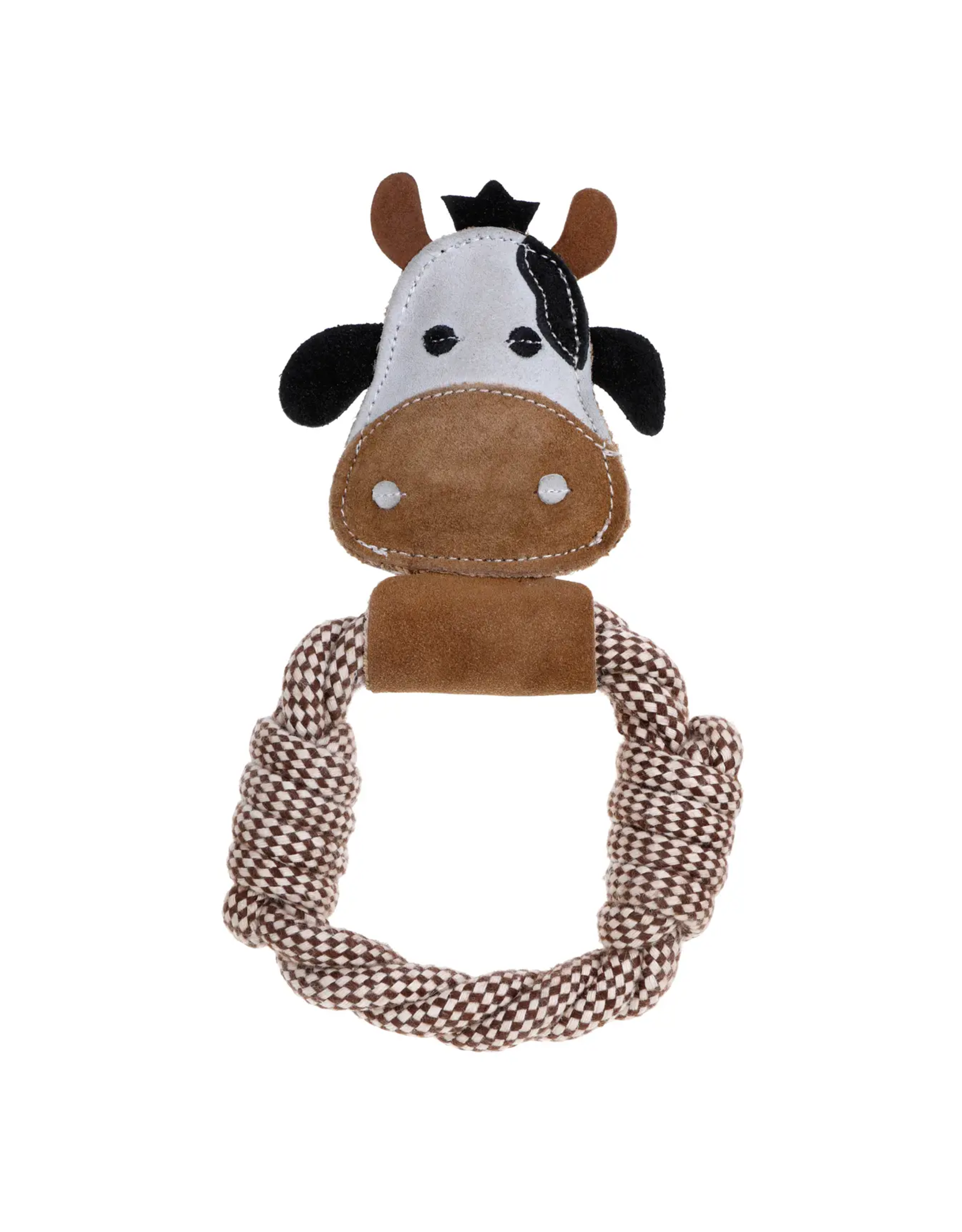 Rope Dog Toy - Cow