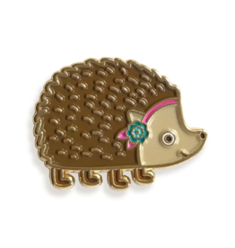 Hedgehog Enamel Pin