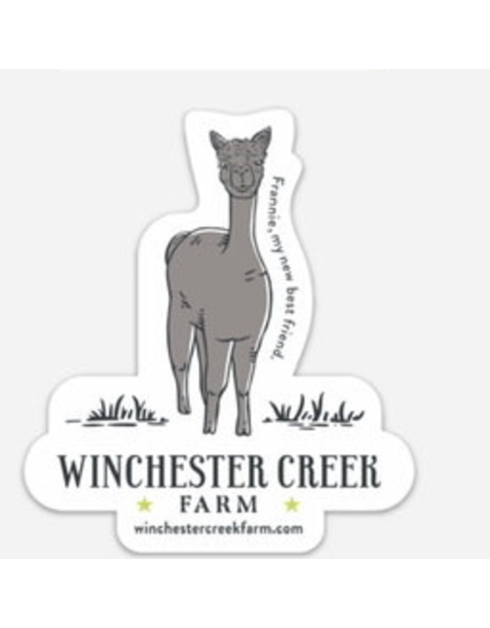 Set of 5 - Winchester Creek Farm Vinyl Stickers
