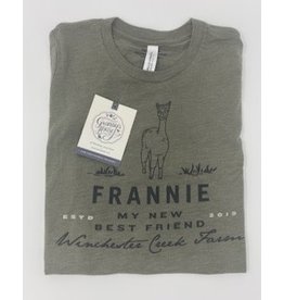 Frannie Olive Tri Blend T-Shirt- Youth