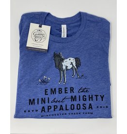 WCF Branded Apparel Ember Blue Tri Blend T-Shirt- Youth