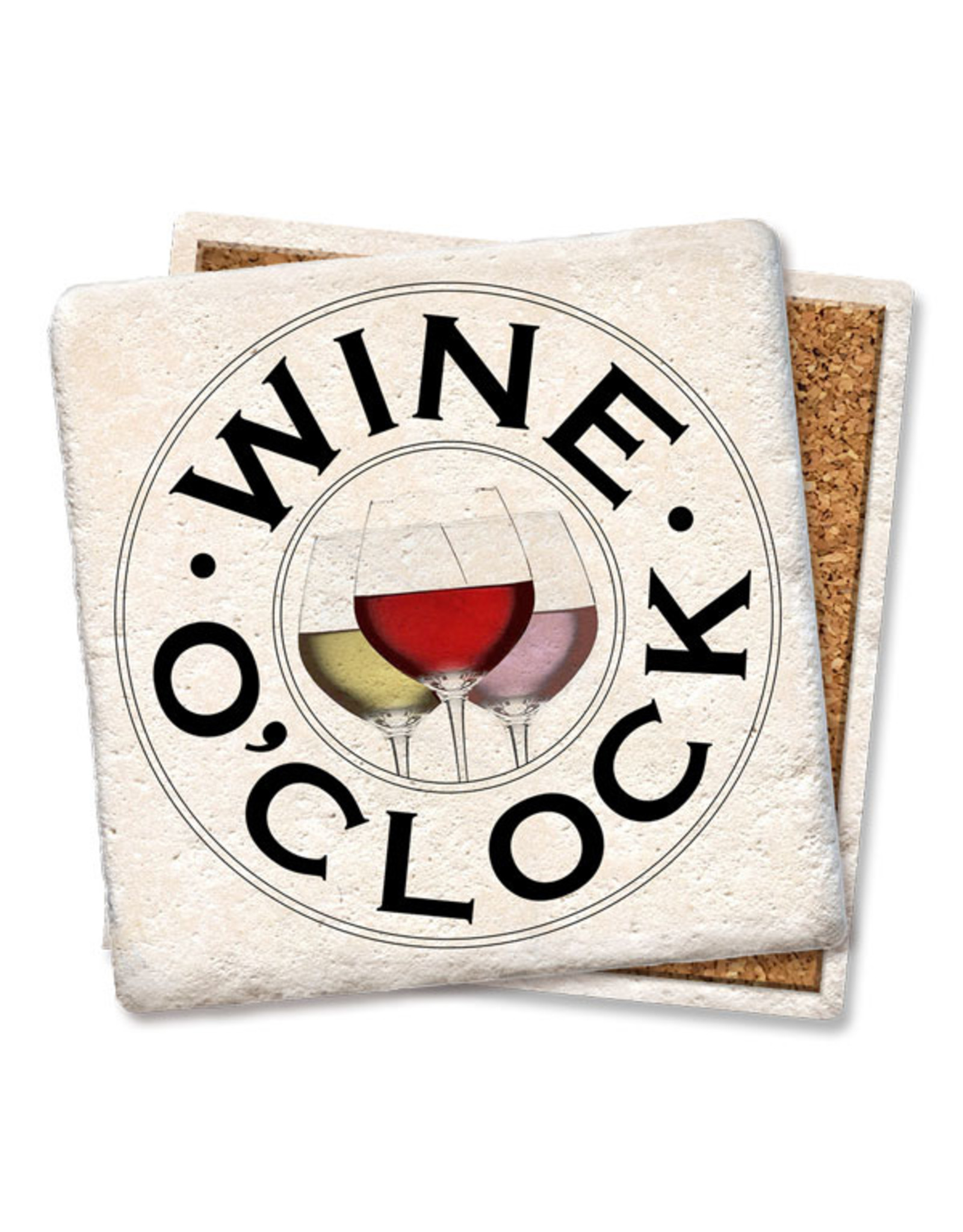 Wine O'Clock Coaster