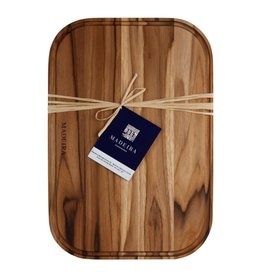 Madeira Utility Cutting Board Teak Edge