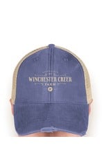 WCF Branded Caps, Gaiters, Hats WCF Trucker Hat - Royal/Tan