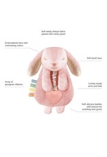 Itzy Lovey Bunny Plush W/ Silicone Teether