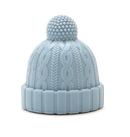 Blue Beanie Hat Bottle Stopper