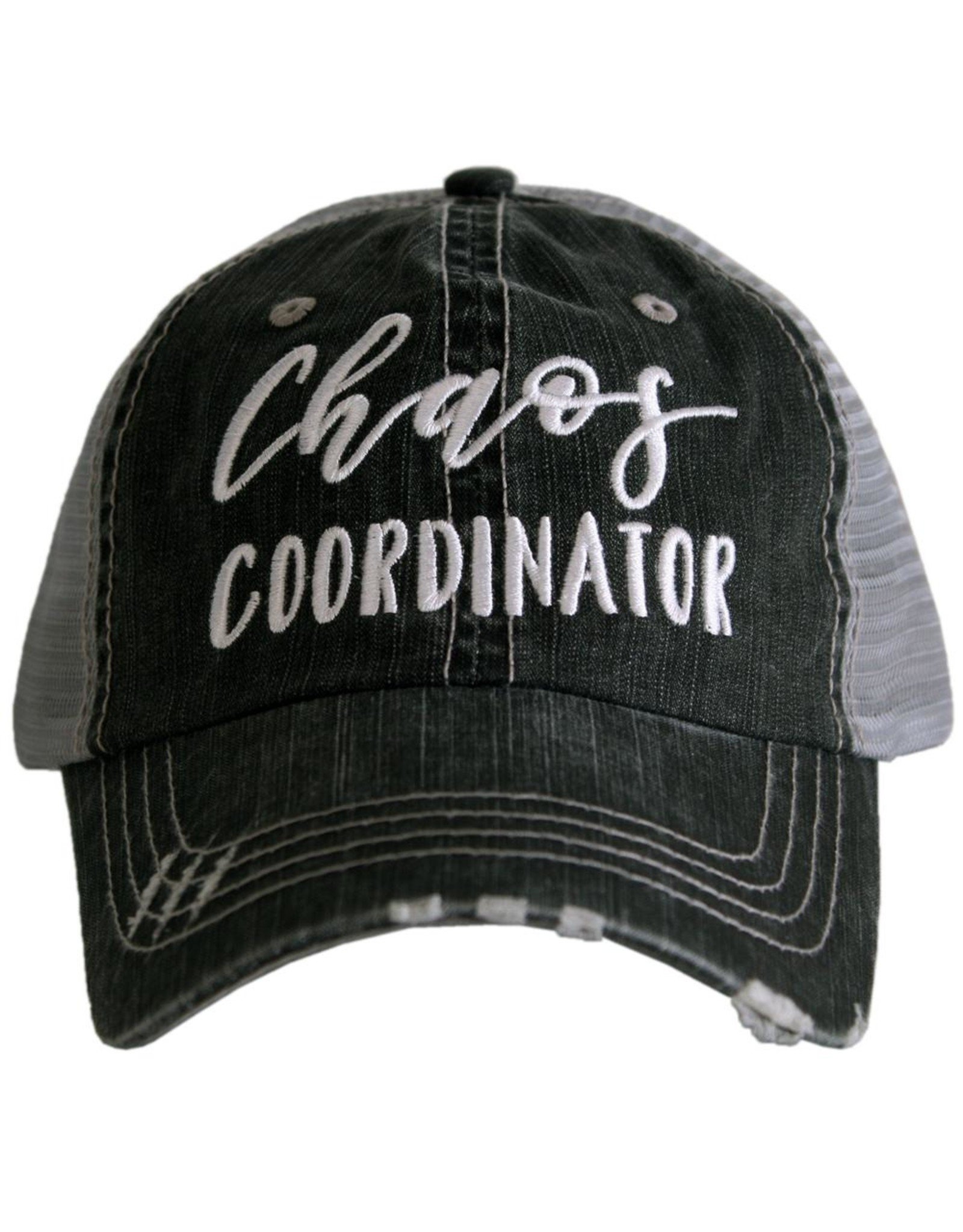 Chaos Coordinator-Trucker Hat Gray