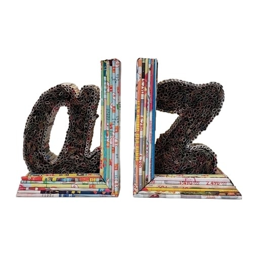 Recycled Paper Bookends Winchester Creek Farm Granny’s House at