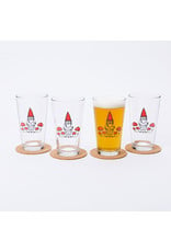 Gnome Pint Glass