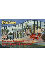Greetings From Waynesville-Vintage Image Art Print