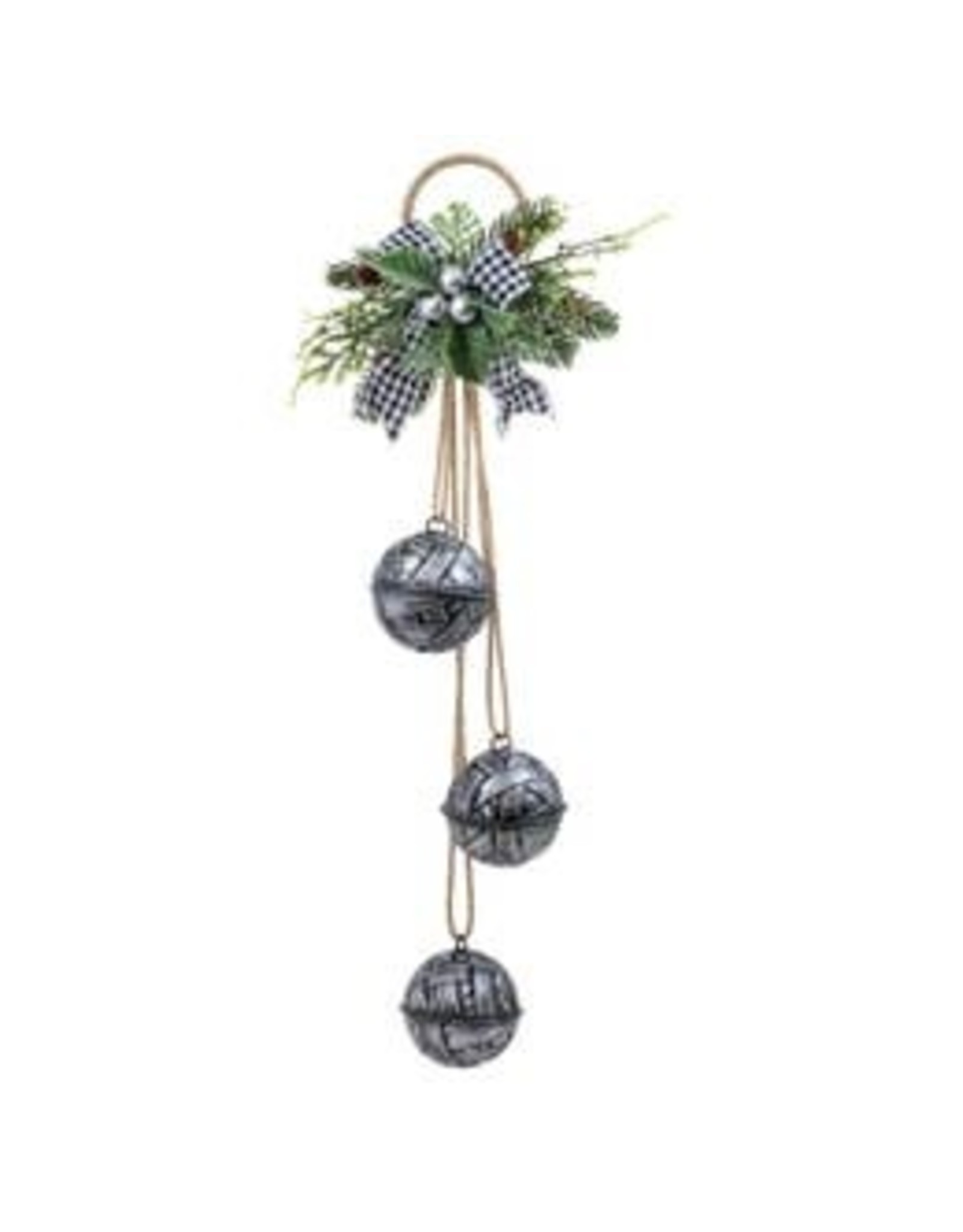 Silver Round Bells Door Hanger