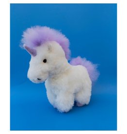 Purple Unicorn Alpaca Plush