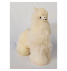Jumbo White Alpaca Plush